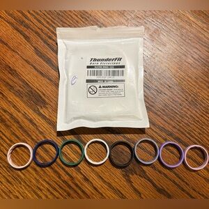 ThunderFit Silicone Rings Set for Women